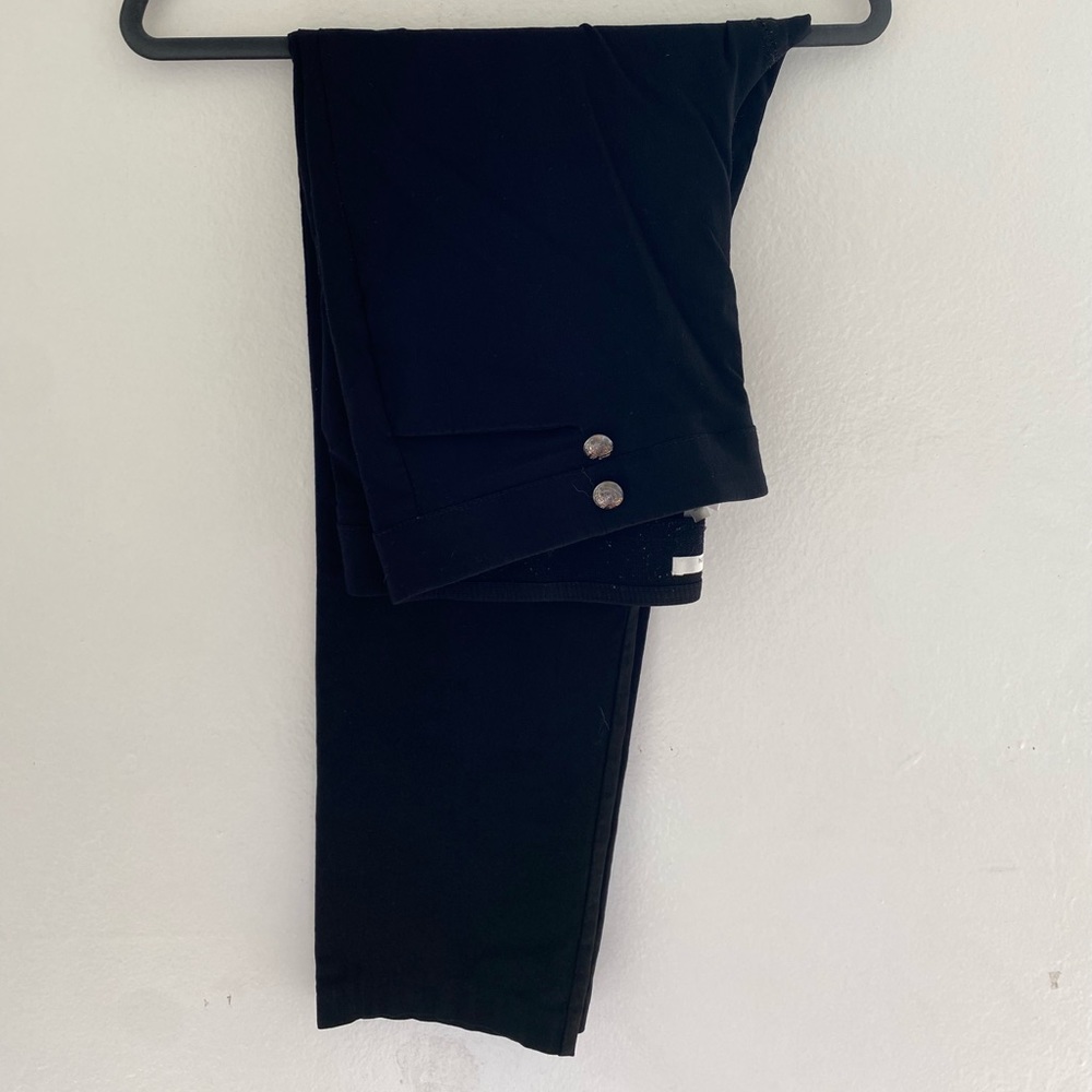 89th & Madison- Black Slim Crop Pants- Size XL